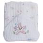 Imagem de Toalha De Banho Soft Com Capuz Bordado Infantil Bebê Com Tecido De Fralda 80x90cm Incomfral Baby Joy