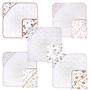 Imagem de Toalha De Banho Soft Infantil Com Capuz De Canto 70x70cm - Incomfral Bublim