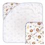 Imagem de Toalha De Banho Soft Infantil Com Capuz De Canto 70x70cm - Incomfral Bublim