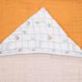 Imagem de Toalha De Banho Soft Premium Liso Papi Baby Com Capuz 90Cm X 70Cm 01 Unidade