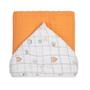 Imagem de Toalha De Banho Soft Premium Liso Papi Baby Com Capuz 90Cm X 70Cm 01 Unidade