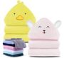 Imagem de Toalha de Bebê com Capuz Cute Castle - 2 Unidades - Material Rayon de Bambu