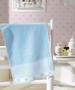 Imagem de Toalha de Lavabo p/ Bordar - Baby Classic - Aveludada - Azul 7239 - Dohler