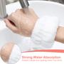 Imagem de Toalha de Lavagem de Microfibra Wrist Spa Washband Chuangdi - 4 Pares