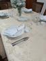 Imagem de Toalha de mesa  12 lugares em tecido jacquard - excelente qualidade e acabamento - mtm enxovais