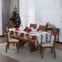 Imagem de Toalha De Mesa 12 Lugares Natal Retangular Papai Noel Decora