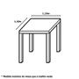 Imagem de Toalha de Mesa 4 Lugares 1,40 x 1,40 Cozinha Copa Sala de Jantar Oxford Estampa Pote de Doce Verde