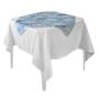 Imagem de Toalha de Mesa Chuva de Benção Azul Tnt 70cm x 70cm - 5 Un.