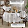 Imagem de Toalha de Mesa Clean Athenas Dohler Redonda 4 Lugares 160x160cm