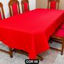 Imagem de Toalha de mesa de sala estampada de natal 1,50x1,40 04 lugar