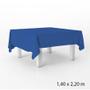 Imagem de Toalha de Mesa em TNT - 140 x 220 cm - Azul Escuro - 1 unidade - Best Fest -