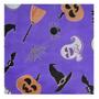 Imagem de Toalha de Mesa Halloween Roxa Tnt 70cm x 70cm - 5 Unidades