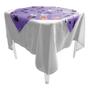 Imagem de Toalha de Mesa Halloween Roxa Tnt 70cm x 70cm - 5 Unidades