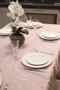 Imagem de Toalha de Mesa Jacquard Retangular Glamour Luxo 2,50x1,35 - 8 Lugares - Rosê