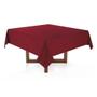 Imagem de Toalha de Mesa Karsten Quadrada 8 Lugares 180x180cm Celebra Verissimo Vermelho