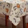 Imagem de Toalha De Mesa Oxford Estampado 1,40 X 1,40 4 Lugares Premium