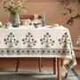 Imagem de Toalha de mesa Patrea Designer Blue Vintage Linen 170x170cm