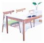 Imagem de Toalha De Mesa Plástico Transparente 2,20mx1,40m 4/6 Lugares