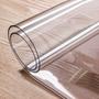 Imagem de Toalha de Mesa Plástico Transparente PVC Impermeável Cozinha