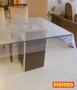 Imagem de Toalha De Mesa Plástico Transparente Retangular  1,98 X 1,38 Metros