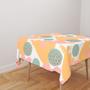 Imagem de Toalha De Mesa Quadrada 4 Lugares Tecido Oxford Formas Tons Pastéis TL248 -140x140cm