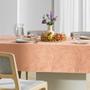 Imagem de Toalha de Mesa Quadrada Karsten 8 Lugares Sempre Limpa Urban Blush