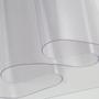 Imagem de Toalha de Mesa Quadrada PVC em Plástico Transparente Impermeável Prática Limpa Fácil 4 Lugares 140x140