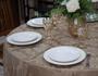 Imagem de Toalha de Mesa Redonda Jacquard Adamascado 1,80mts de Diâmetro Sala Jantar Decoração Buffet Festas - Dourado