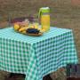 Imagem de Toalha de Mesa Retangular 6 Lugares Em Oxford Xadrez 2,00m X 1,45 Picnic Piquenique Várias Cores