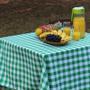 Imagem de Toalha de Mesa Retangular 6 Lugares Em Oxford Xadrez 2,00m X 1,45 Picnic Piquenique Várias Cores