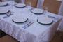 Imagem de Toalha De Mesa Retangular 6 Lugares Jacquard 1,35X2,00