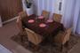 Imagem de Toalha De Mesa Retangular 6 Lugares Jacquard 1,35X2,00