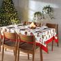 Imagem de Toalha de Mesa Retangular Athenas Estampada Natal 1,60m x 2,50m - Dohler