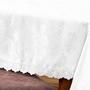 Imagem de Toalha de Mesa Retangular Avulsa Jacquard Medalhão 2,20m x 1,40m para 06 Lugares - Decoração Cozinha Moderna Luxo