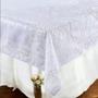 Imagem de Toalha de Mesa Retangular Croche Dinner 10 Lugares 155x300cm