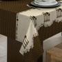 Imagem de Toalha De Mesa Retangular Em Tecido Linhão 8 Lugares Várias Estampas