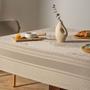 Imagem de Toalha de Mesa Retangular Lesier - 8 Lugares - Noz Moscada - Karsten