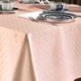 Imagem de Toalha de Mesa Retangular Requinte II 6 Lugares - Salmão - Döhler