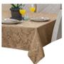 Imagem de toalha de mesa retangular tecido jacquard avela 1,40x2,00