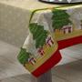 Imagem de Toalha De Mesa Rústica Raner Natal 1,40X1,40 Árvore De Natal