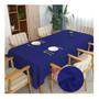 Imagem de Toalha De Mesa Tecido Linho Rustico Para Mesa De Até 8 lugares