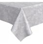 Imagem de Toalha de mesa térmica Impermeável Retangular Branco Floral 2,00 x 1,40 6 Cadeiras