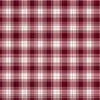 Imagem de Toalha de mesa térmica Impermeável Retangular Xadrez vermelho 4,00 x 1,40