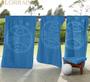 Imagem de Toalha De Piscina Jacquard Time Grêmio Buettner Azul