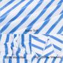 Imagem de Toalha de Praia Microfibra JML Cabana Stripe (27x55cm) - Pacote com 6 Unidades - Azul