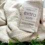 Imagem de Toalha De Rosto Buddemeyer Vanilla Extra Soft 100% Algodão Alta absorção Macia Grande 48 x 80cm