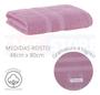 Imagem de Toalha De Rosto Extra Soft 100% Algodão Vanilla Rosa Buddemeyer