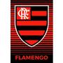 Imagem de Toalha de Time Buettner Veludo Estampado Brasão Flamengo