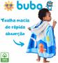 Imagem de Toalha infantil poncho aventuras tubarao - buba