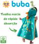 Imagem de Toalha infantil poncho buba zoo dino - buba